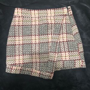 Forever 21 Plaid Flannel Skirt